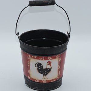 Burton & Burton Rooster Tin Pail